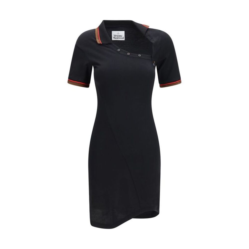 Vivienne Westwood Black Cotton Casual Women's Dress